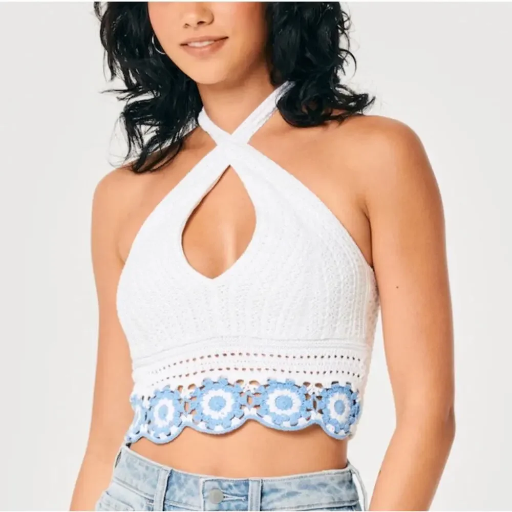 Hollister blue flower